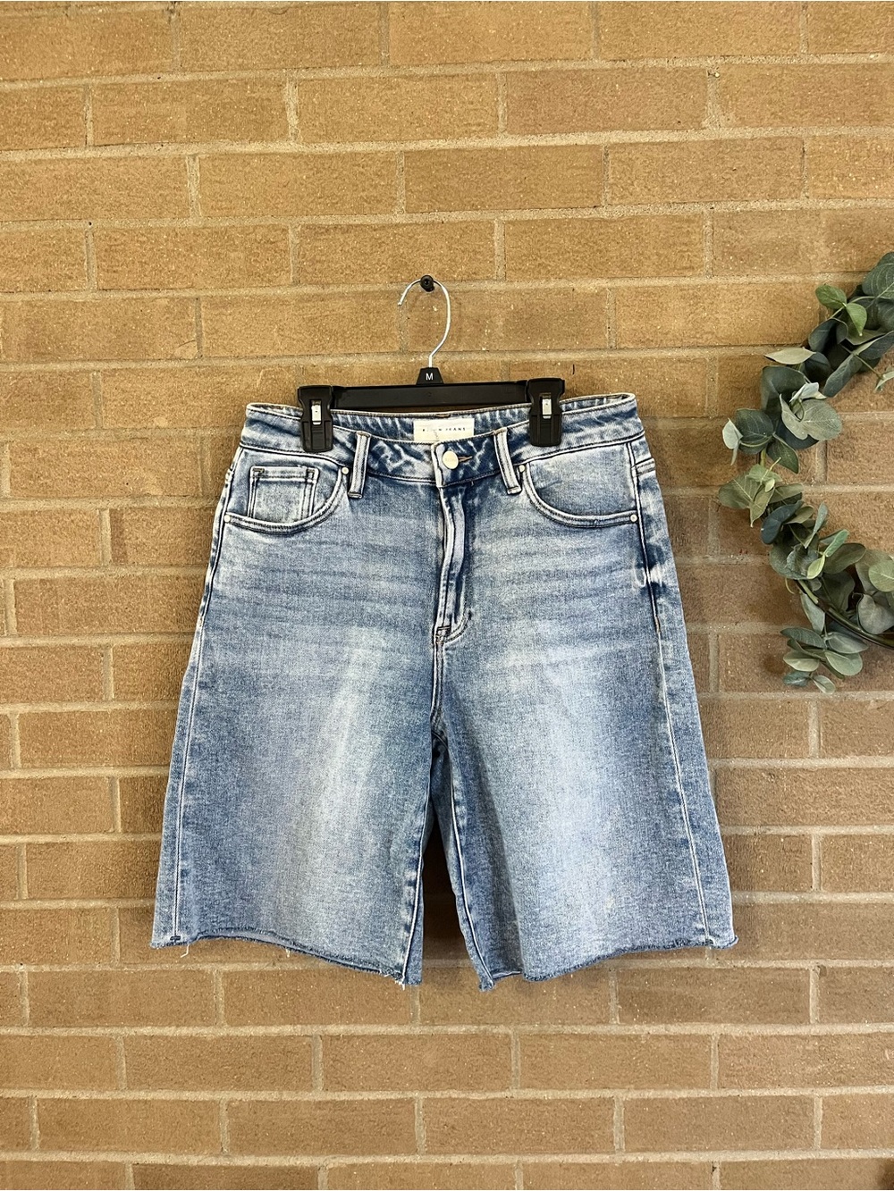Risen Bermuda Jean Shorts